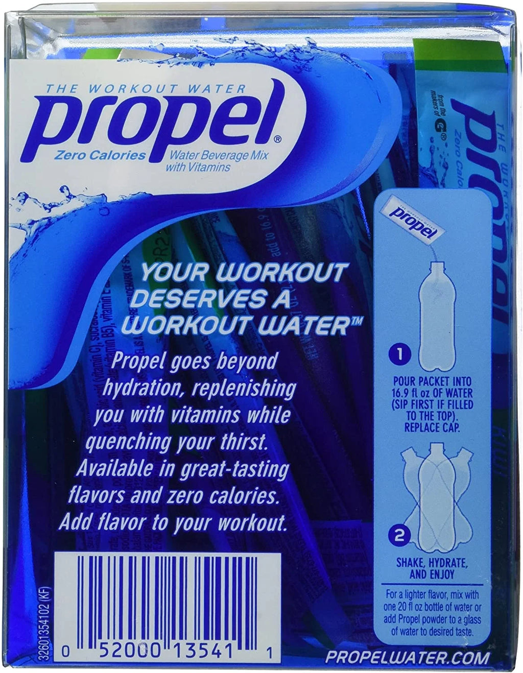 Zero Calorie Nutrient Enhanced Water Beverage Mix (36 packets) J940