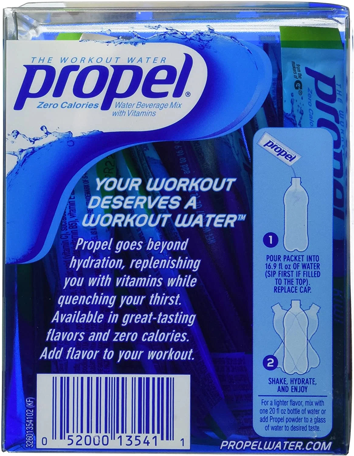 Zero Calorie Nutrient Enhanced Water Beverage Mix (36 packets) J940