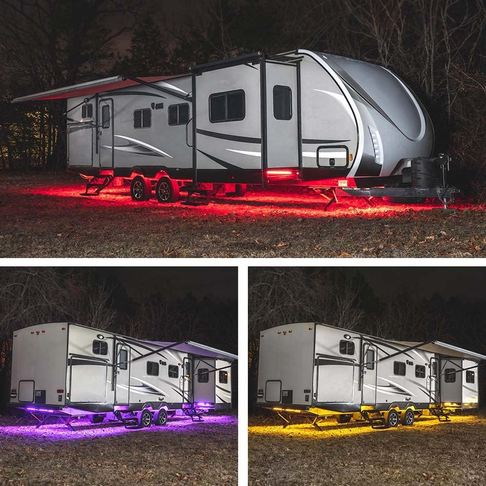 14pc LED Underglow Accent Lighting Kit for Recreational Vehicles G8101