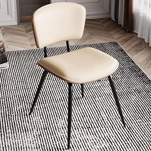 Beige Fabric Dining Chair Pack of 2 X6327
