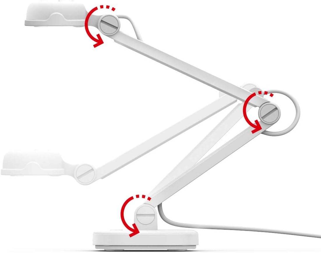 8MP 4K USB Document Camera with Auto Focus and LED Light Y542