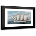 Black Modern Framed Museum Art Print R5355