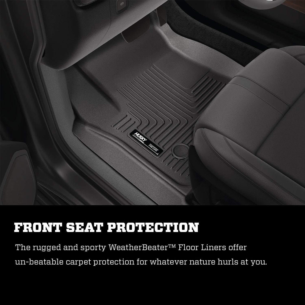 Black Front & 2nd Seat Floor Liners 3 Pcs S577891