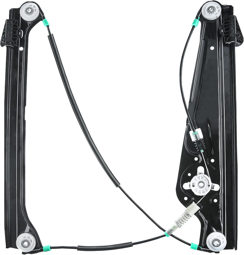 Power Window Regulator without Motor Front Right Passenger Side Pack of 2 L843990