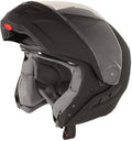 Flat Black Modular Motorcycle Helmet 2X-Large A82677