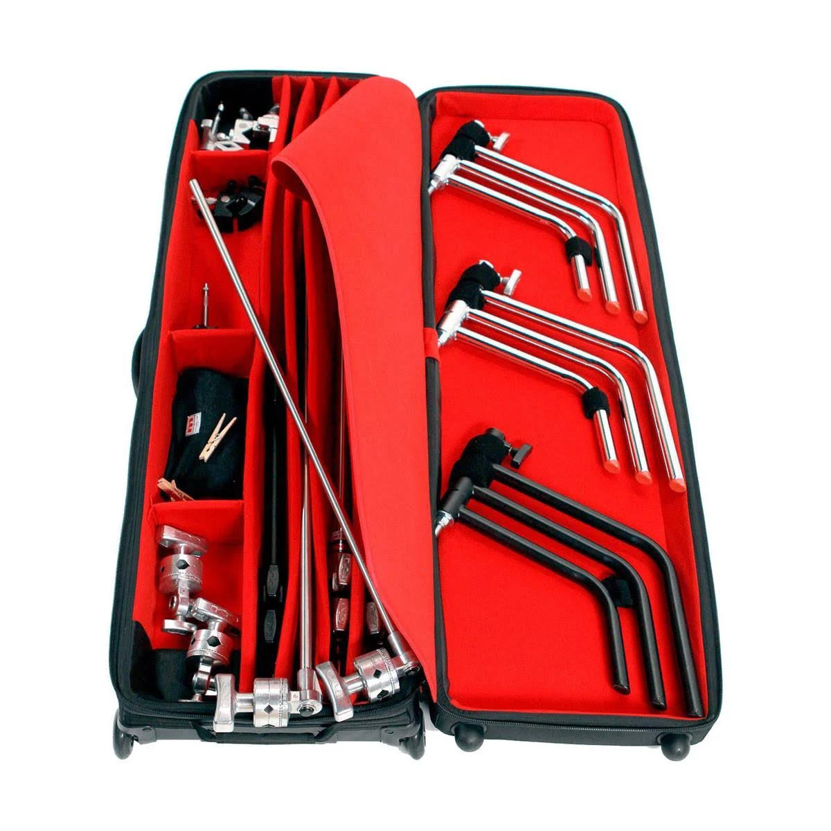 Rolling Carry Kitbag for 3 Removable Base C-Stands I8929