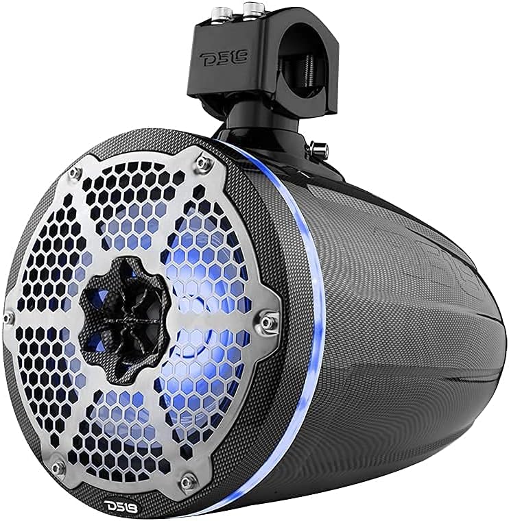 8" Marine Towers with RGB LED Lights, 375 W Max 125 W RMS 4 Ohms (Pair) Z269967