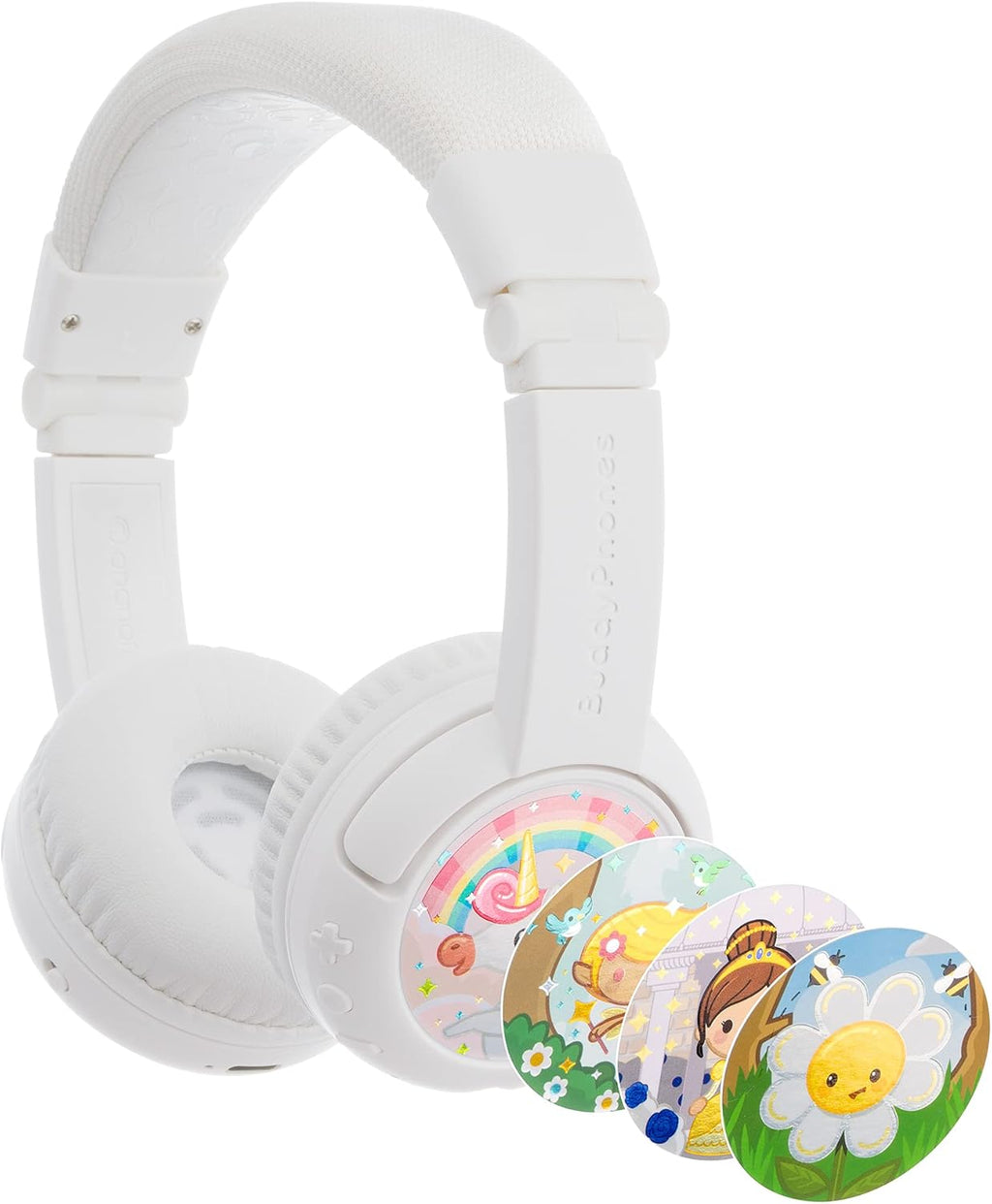 Rose Pink Wireless Bluetooth Kids Headphones Pack of 2 T8571