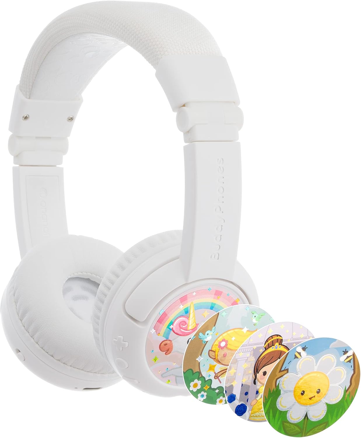 Rose Pink Wireless Bluetooth Kids Headphones Pack of 2 T8571