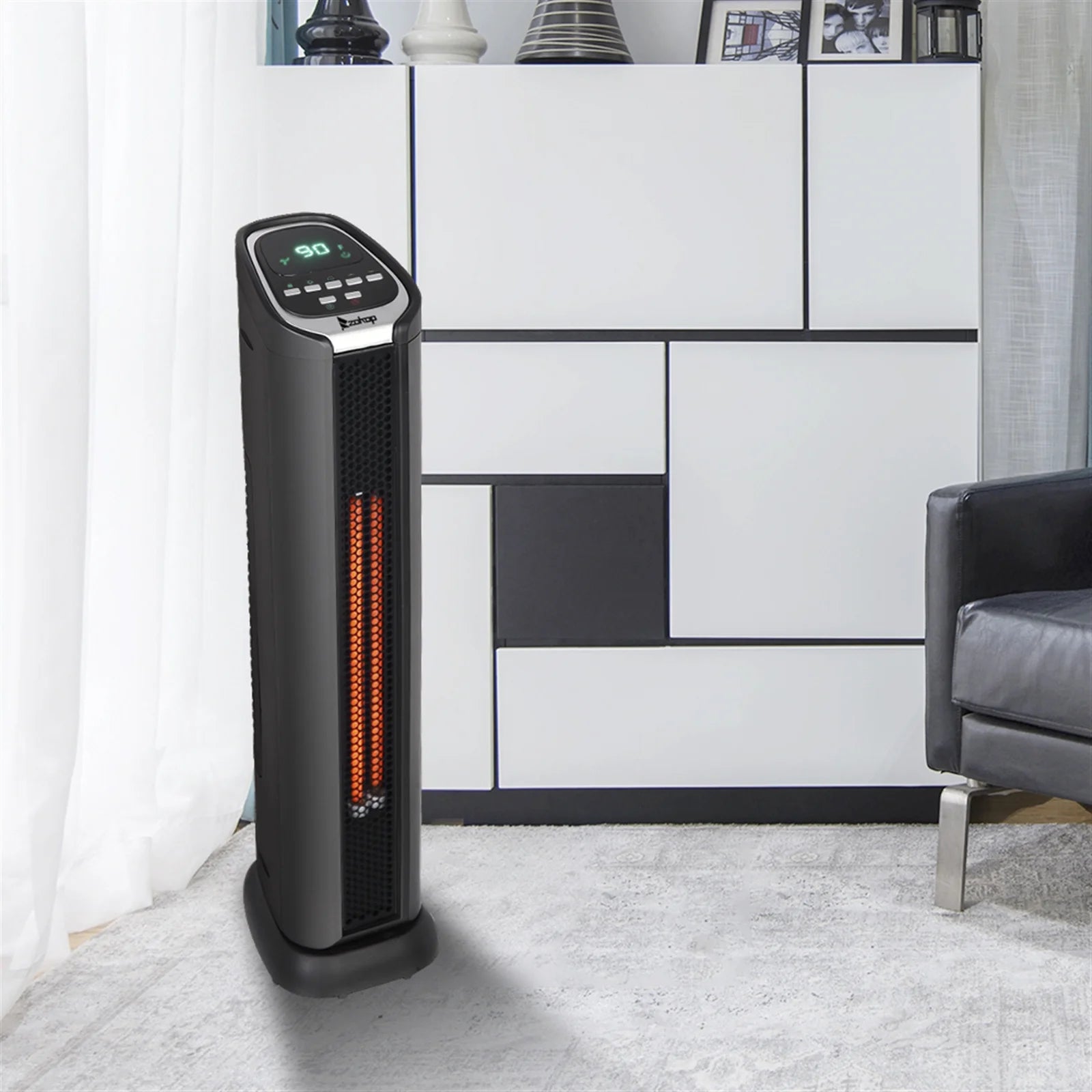 1500W Portable Infrared Tower Heater with Smart Control F2590