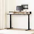 Soft Elm and Matte Black Desk N838380