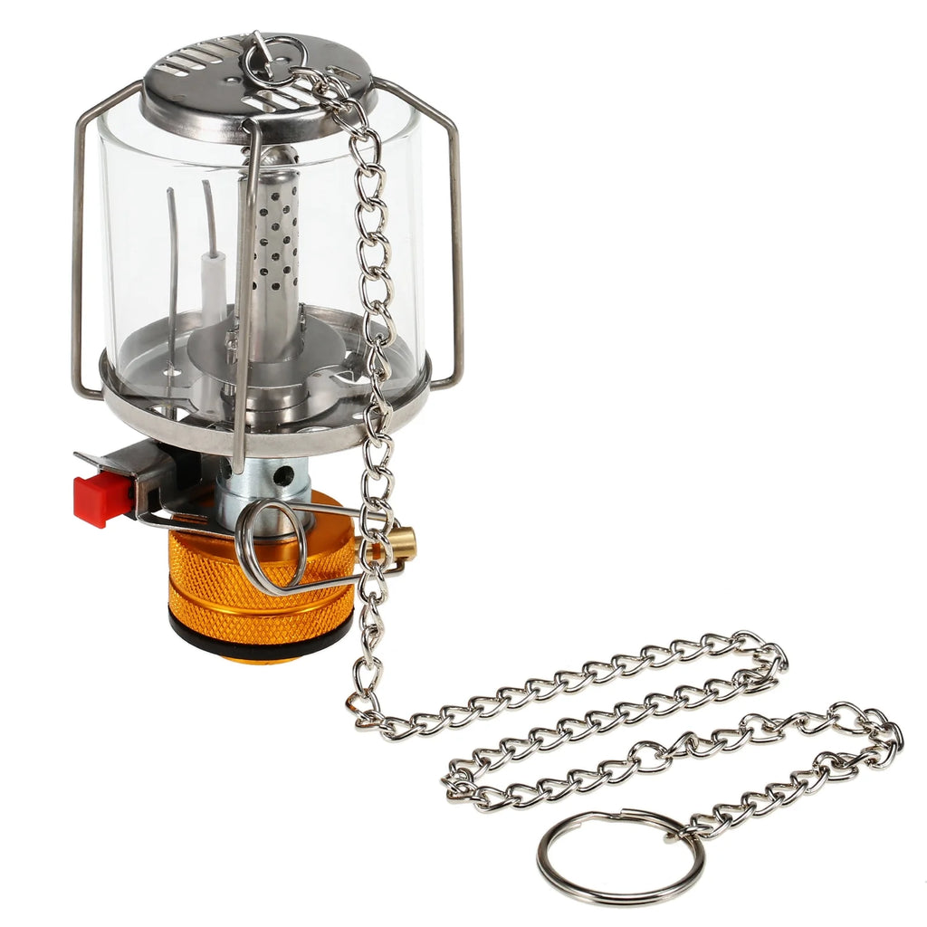 Outdoor Portable Camping Gas Lantern with 3 Mantles and Adapter N6180