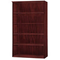 5-Shelf Bookcase, Mahogany Q975674