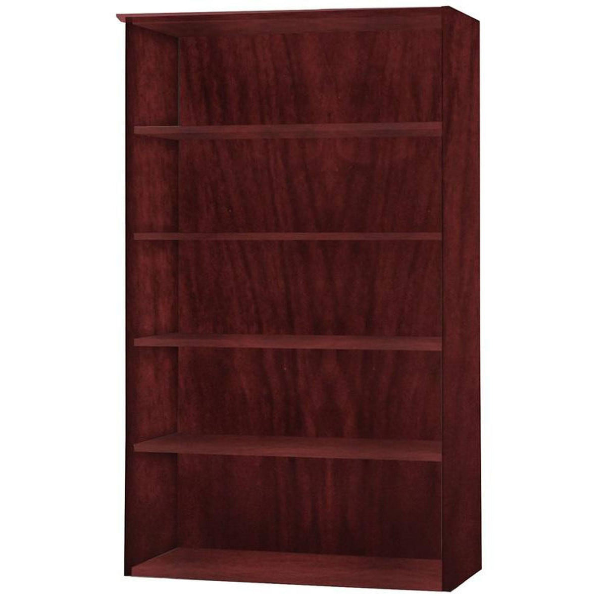 5-Shelf Bookcase, Mahogany Q975674