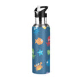 Stainless Steel Insulated Water Bottle with Straw Lid H389595