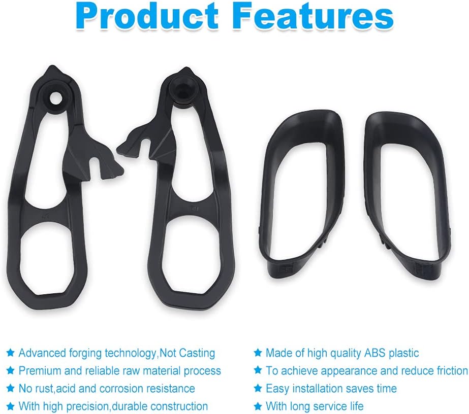 Heavy Duty Front Tow Hooks with Hardware H134735