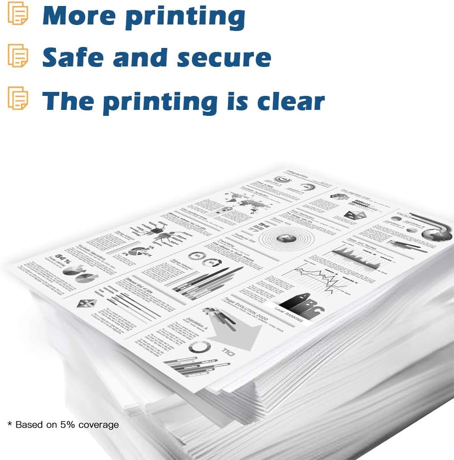 6-Pack Black Compatible Toner Cartridge Z5138