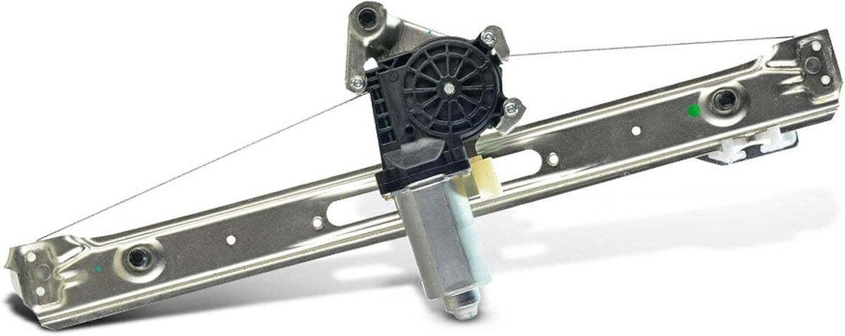 Rear Left Driver Side Power Window Regulator with Motor for BMW E46 1999-2005 Pack of 2 F68651