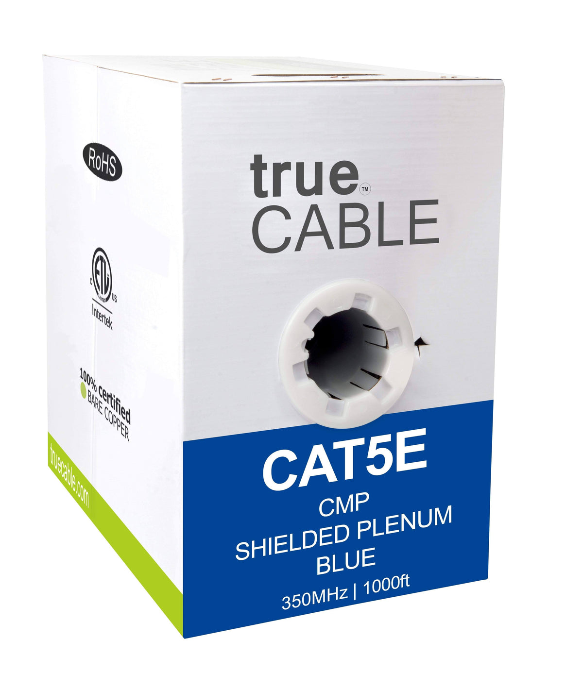 Cat5e Plenum Shielded Blue 1000ft C507797