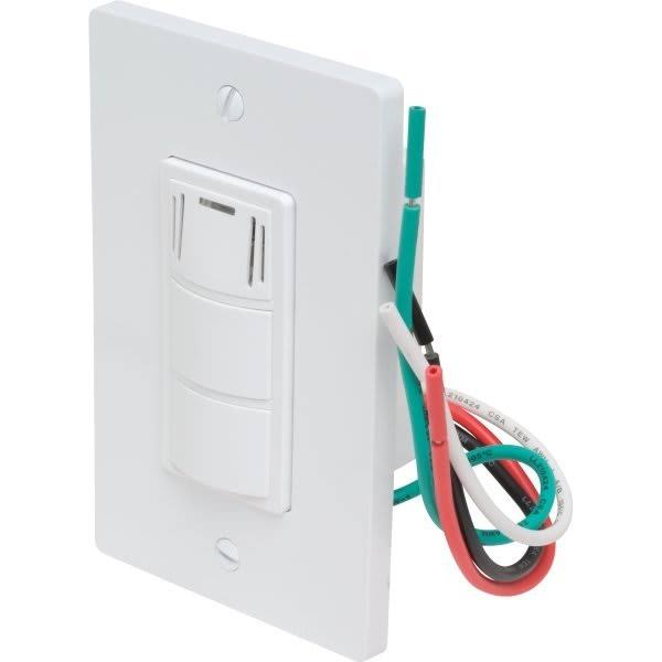 White Bath Fan Control A567004