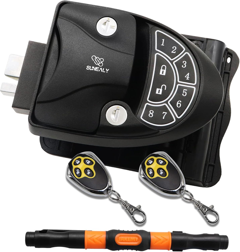 RV Keyless Entry Door Lock with Backlit Keypad O445433