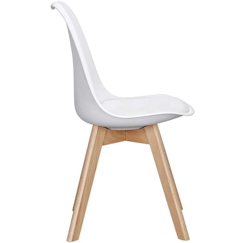 White Dining Chair Set of 4 F78221