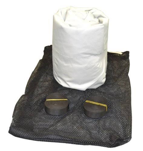 Grey Inflatable Dinghy Boat Cover 11-12-Feet I5952