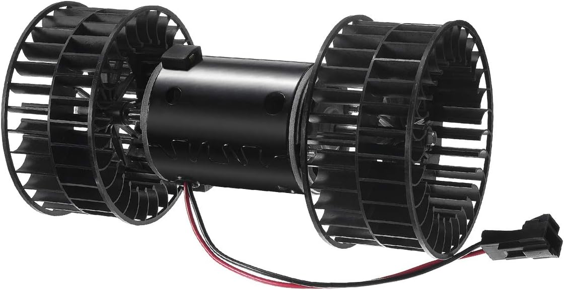 Heater Blower Motor with Fan Cage, Single Speed 12V, Pack of 2 A717255