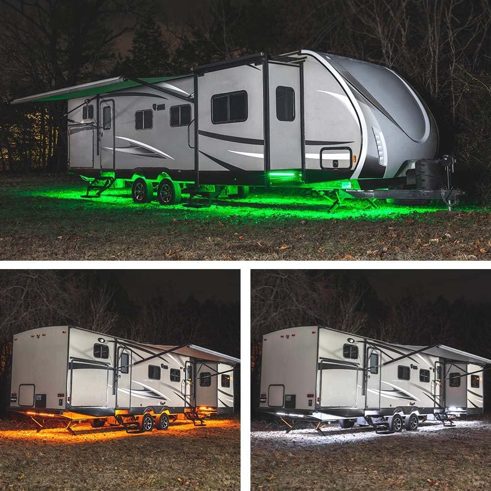 14pc LED Underglow Accent Lighting Kit for Recreational Vehicles G8101