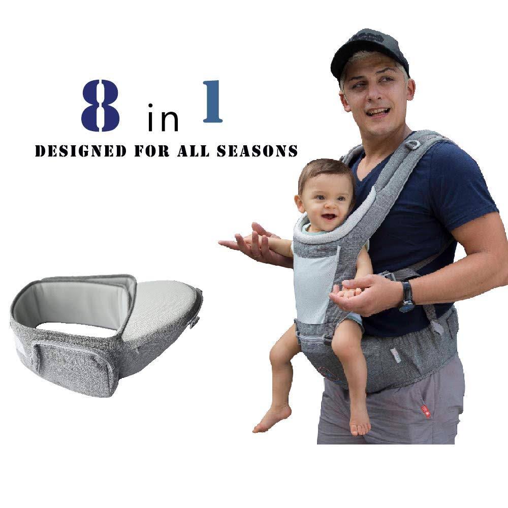 Ergonomic Baby Carrier with Hip Seat I208