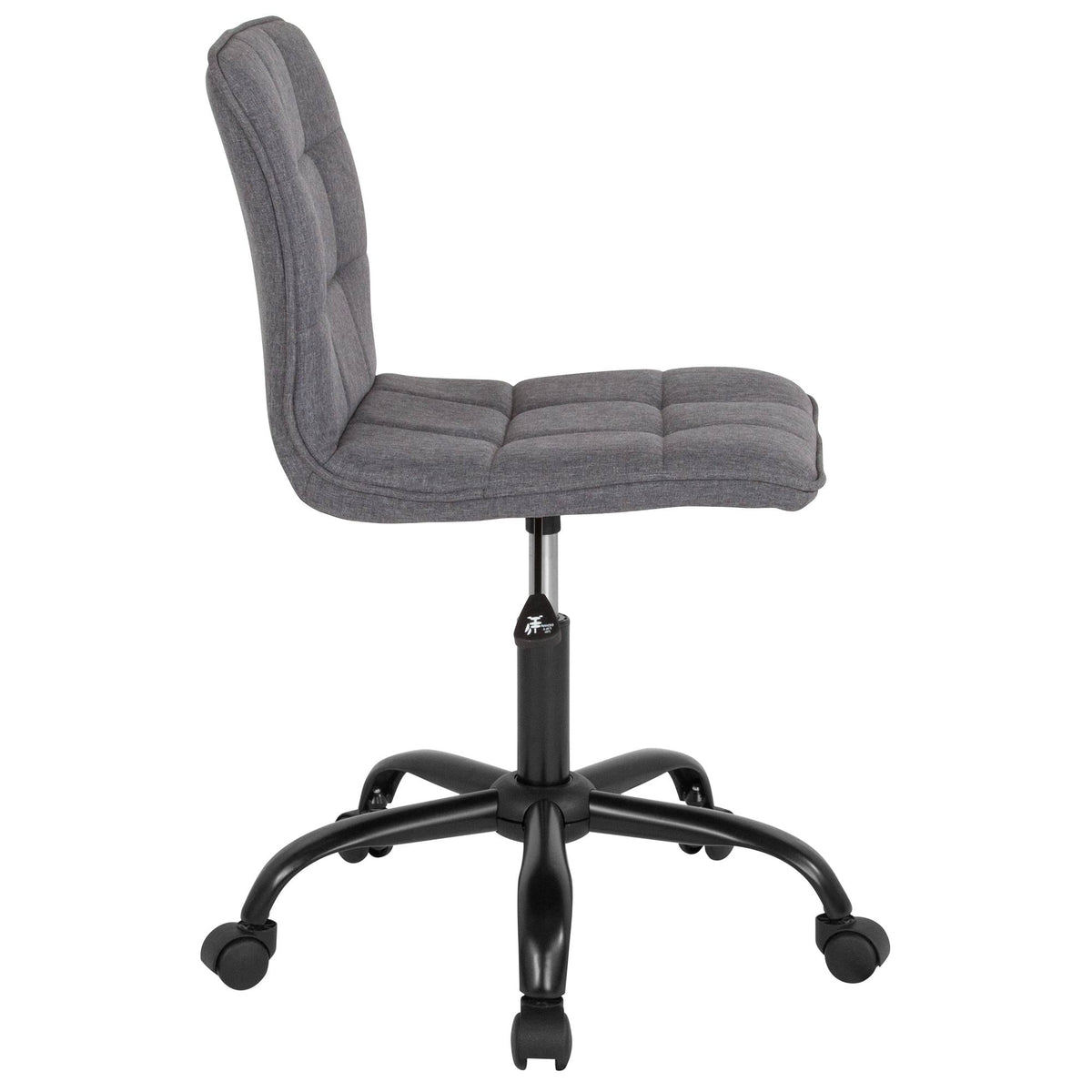 Gray Fabric Office Task Chair U3661