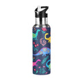 Stainless Steel Water Bottle with Straw Lid 20 OZ L3173