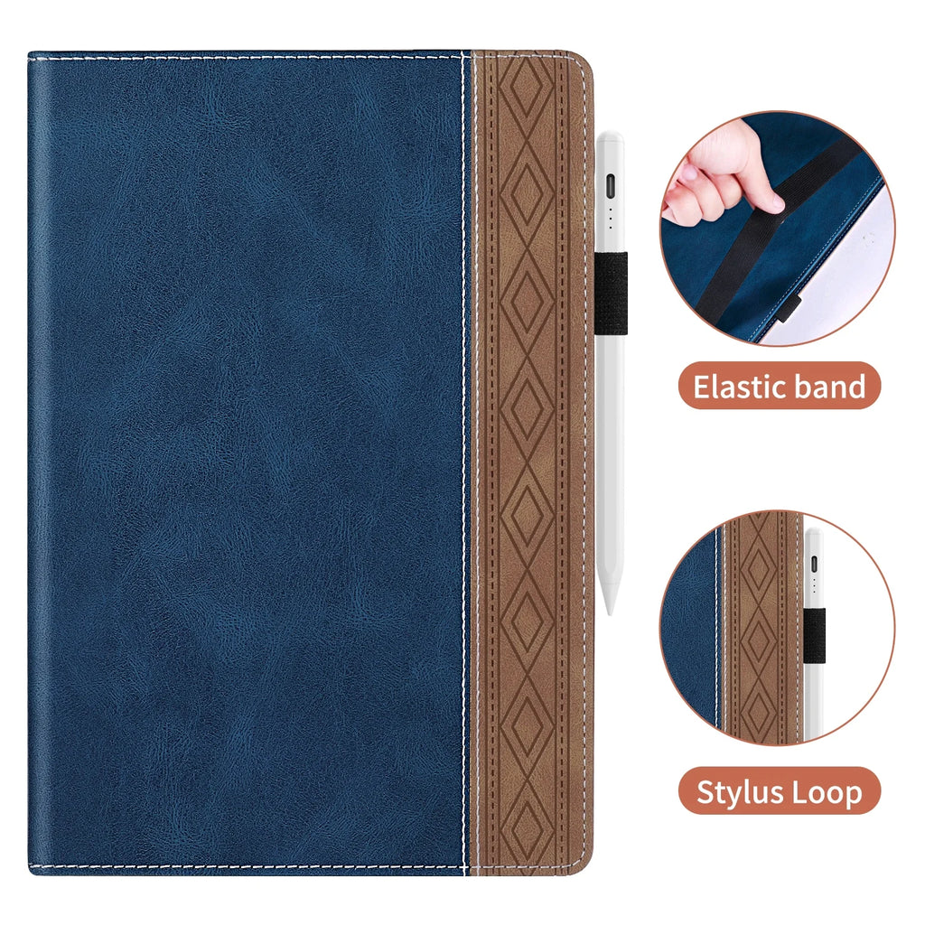 Blue PU Leather Magnetic Flip Stand Case for Samsung Galaxy Tab A8 10.5 Inch K64525