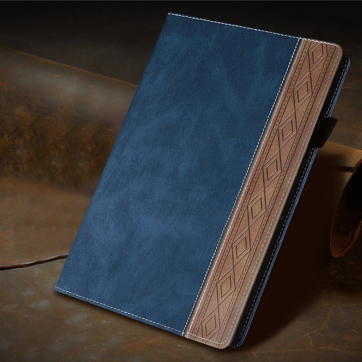 Blue PU Leather Magnetic Flip Stand Case for Samsung Galaxy Tab A8 10.5 Inch K64525