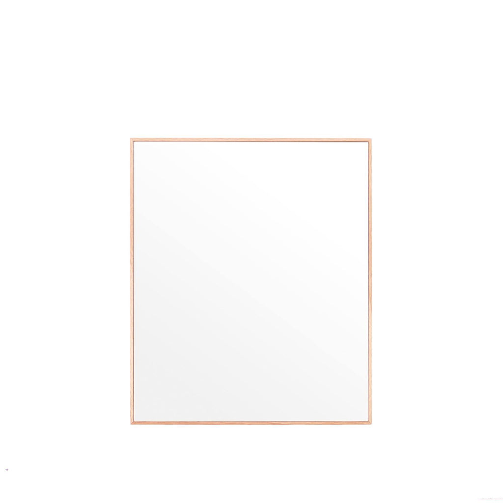 Slimline Bathroom Cabinet Oak H390