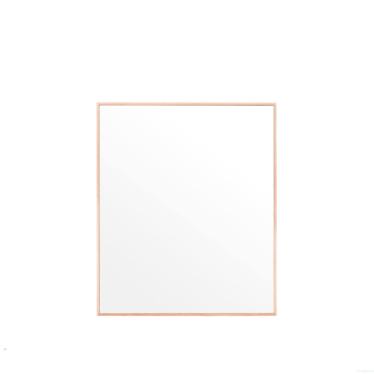 Slimline Bathroom Cabinet Oak H390
