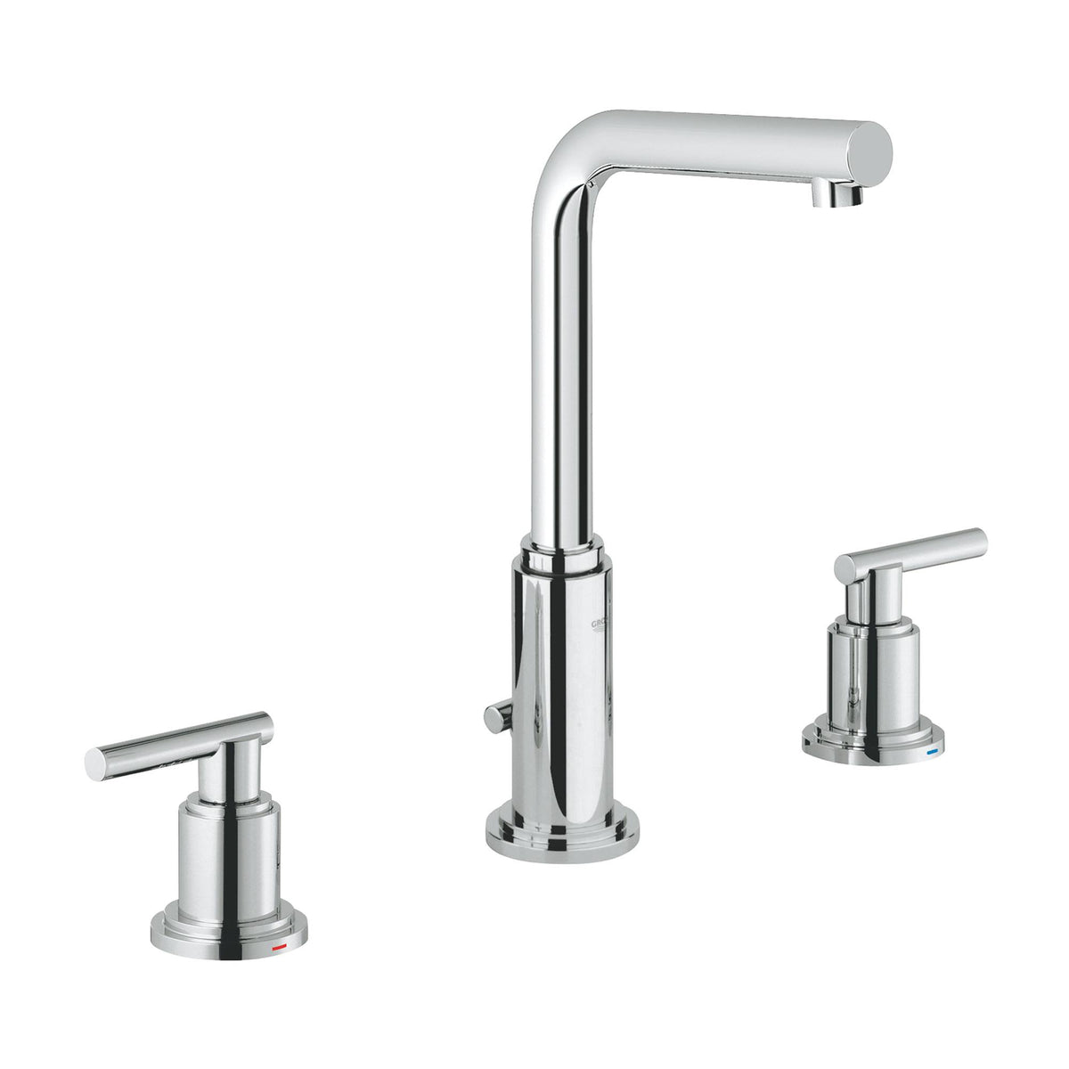 Chrome Widespread Bathroom Faucet O6973