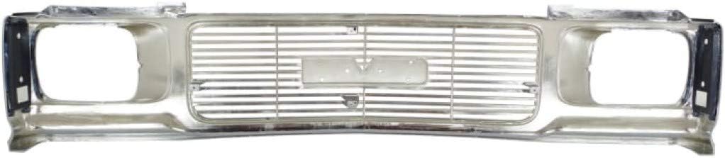 Chrome Shell Grille Assembly with Painted Gray Insert E733376