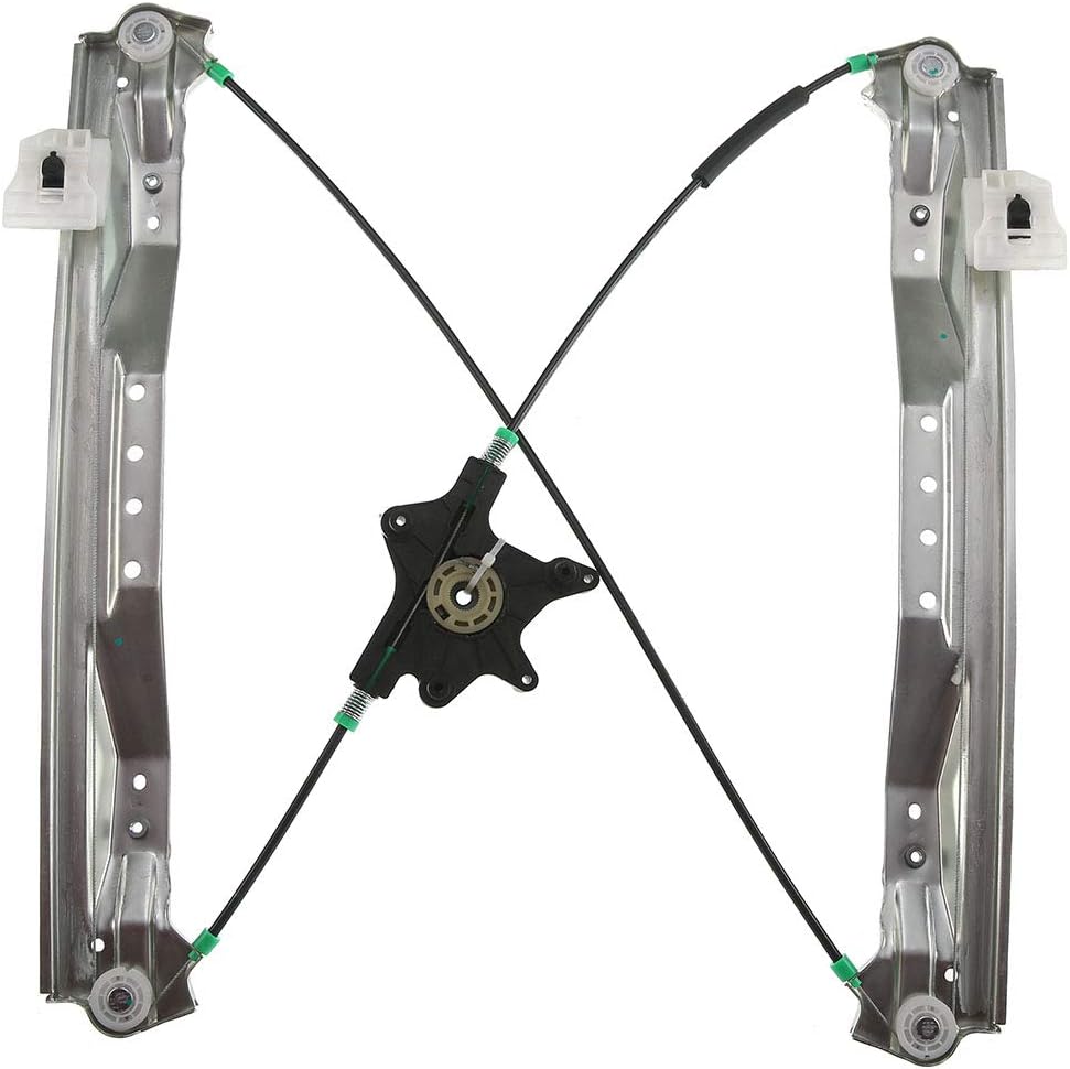 Front Passenger Side Power Window Regulator without Motor Pack of 2 B301566