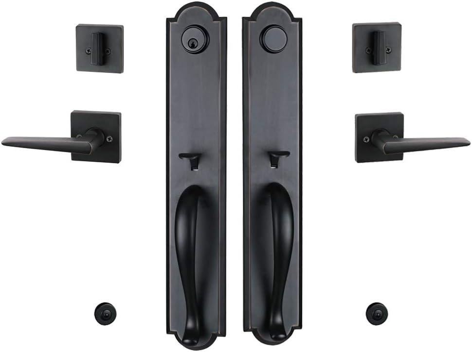 Bronze Double Door Handleset S794