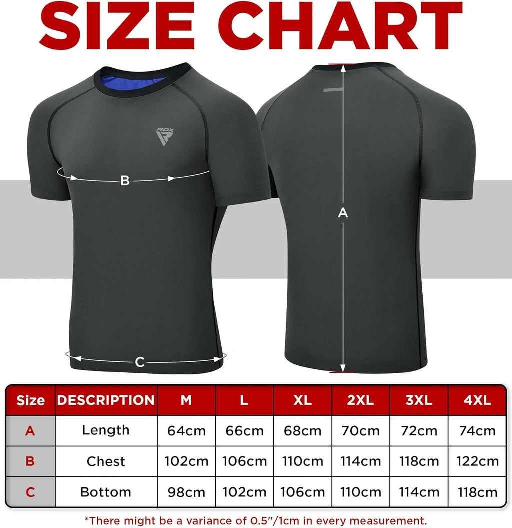 Men's Heat Trapping Sweat Suit T-Shirt O413691
