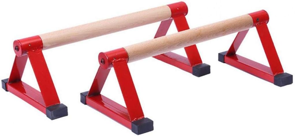 Wooden Push-Up Stands Bars for Calisthenics Training T8488