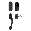 Estate Dummy Handleset for Right Handed Doors Distressed Oil Rubbed Bronze T843787