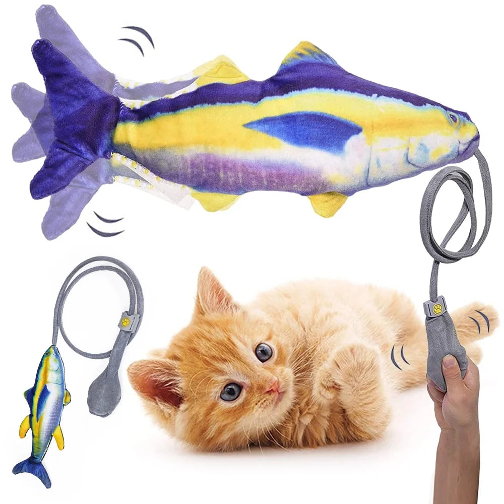 Wiggle Fish Catnip Plush Cat Toy M72121