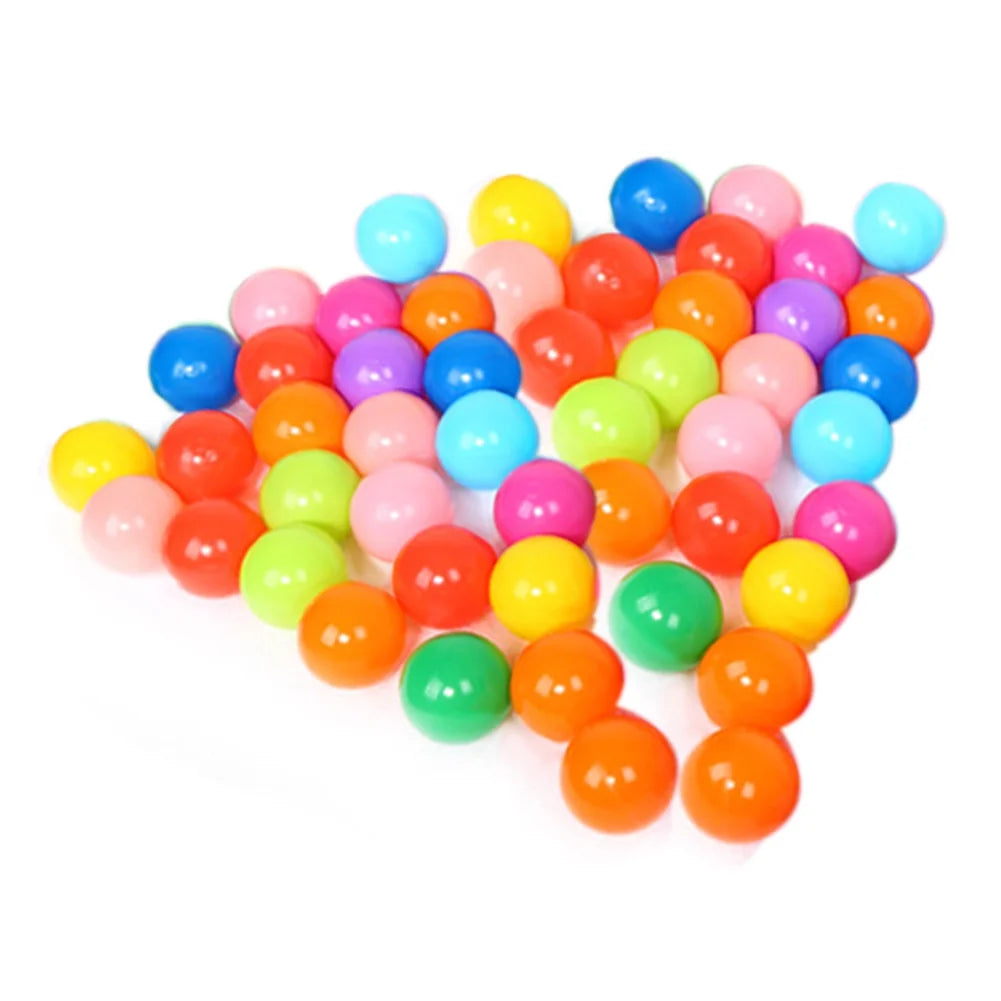 50pcs Colorful Ocean Water Pool Ball Swim Toy Q3416