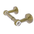 Two Post Toilet Tissue Holder Unlacquered Brass B8831