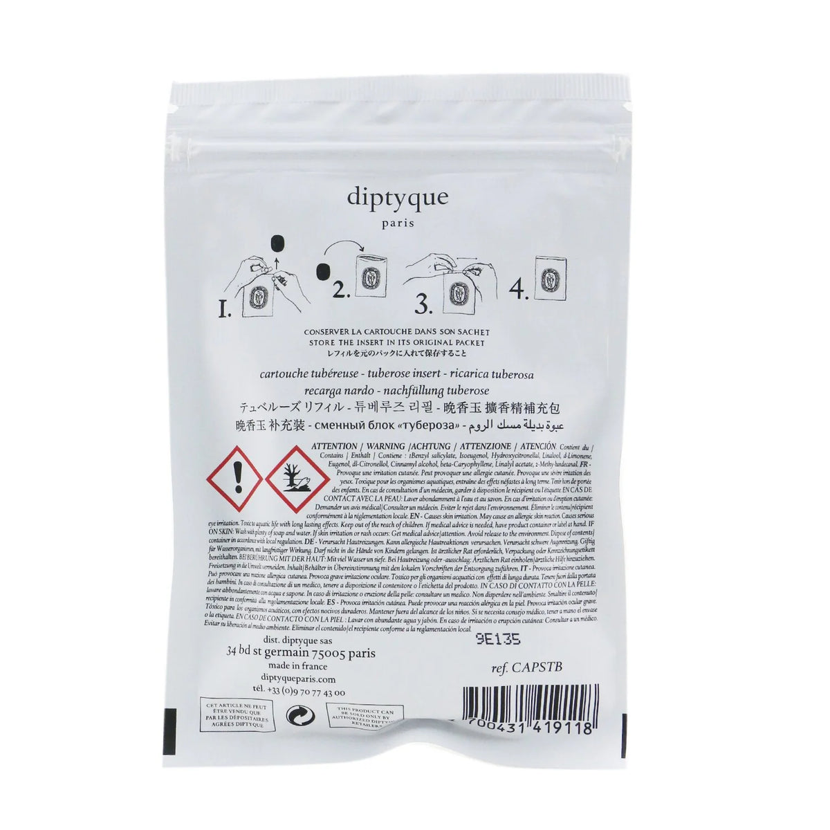 Tubereuse Scented Insert 2.1g U5943