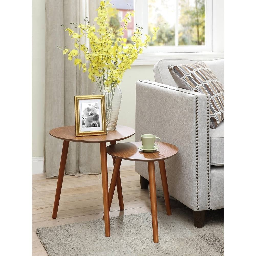 White Nesting End Table Set M86097