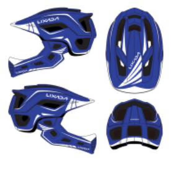 Bike Helmet Table Runner 13 X 70 Decoration Set M540171