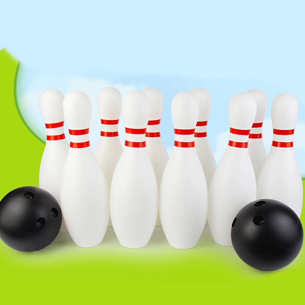 12Pcs/Set Toddler Kids Bowling Game Set Outdoor Indoor Sports Toy S237